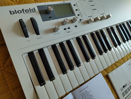 Waldorf-Blofeld keyboard, latest OS, vgc